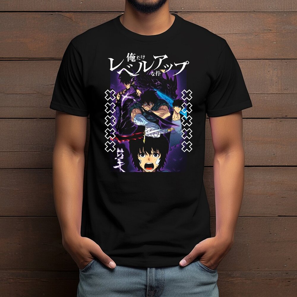 Solo Leveling Custom Anime T-shirt